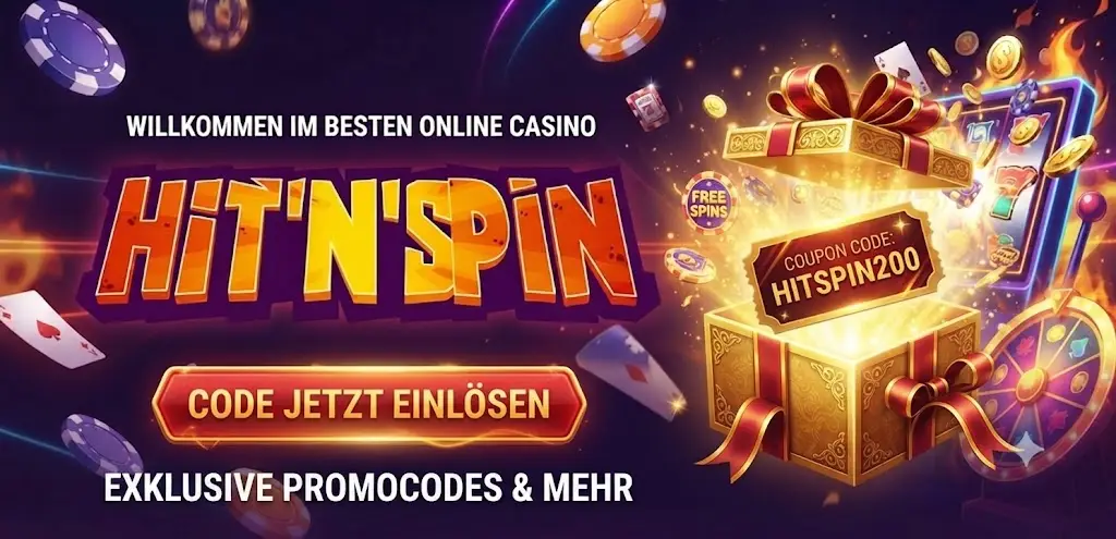 HitnSpin Bonuscode aktivieren